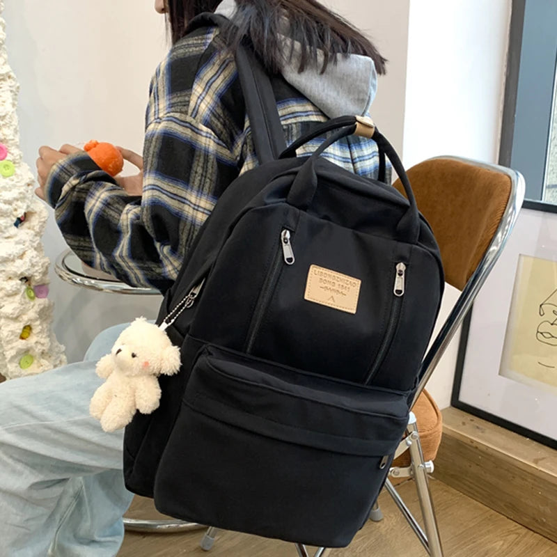 DIEHE Multifunction Women Backpack High Quality Youth Waterproof Backpacks for Teenage Girls Female School Shoulder Bag Bagpack
