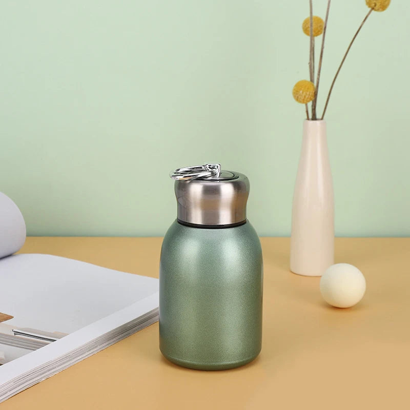 1pc 300ml Insulated Stainless Steel Travel Mug - Keeps Drinks Hot Or Cold for Hours - Perfect for Camping and Travel.