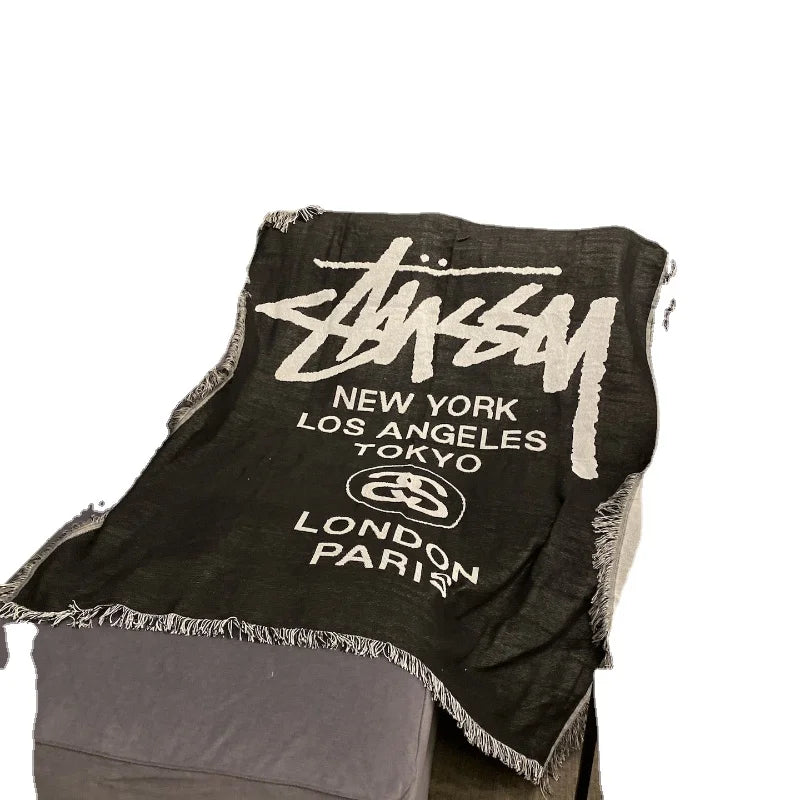 Premium Quality American Brand Street Trend Trend para sofá e cobertores de cama de acampamento e lança as camas da casa do piquenique.