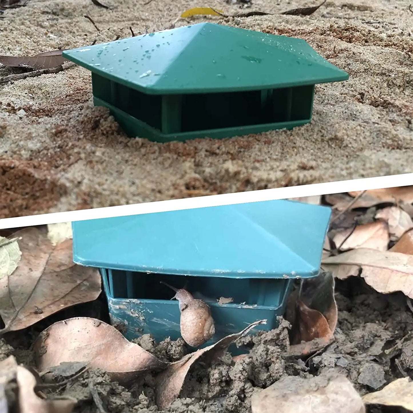 2Pcs Eco-friendly Beer Snail Cage Slug House Snail Trap Catcher Pest Reject Tools Pests Bait Station Garden Farm Plant Protector