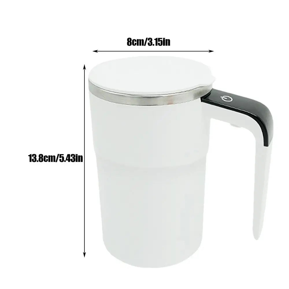 Automatic Stirring Magnetic Mug Rechargeable Stirring Coffee Cup with LCD Display Electric Stirring Cup Coffee Cup Mixer
