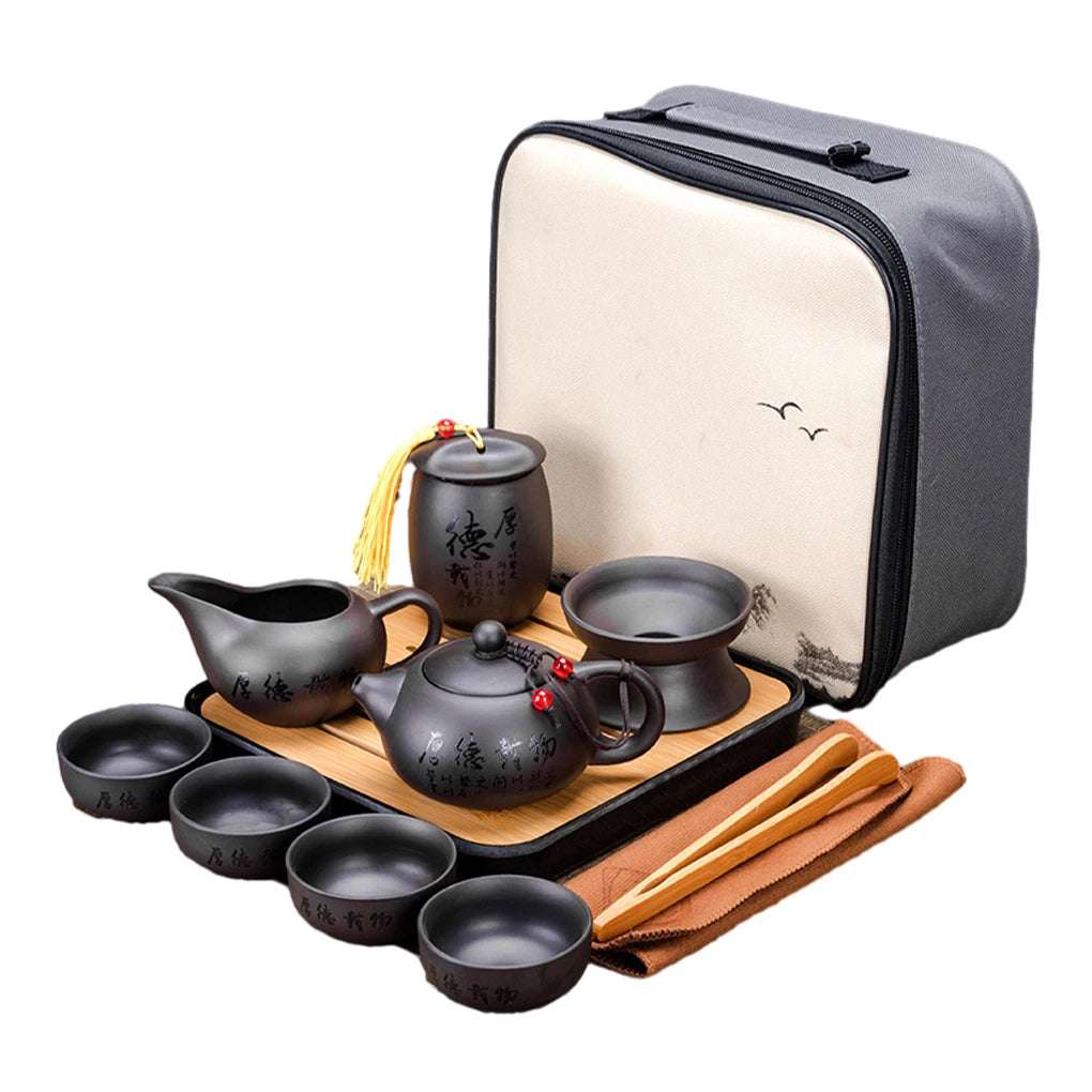 Exquisite Shape 360 Rotation Tea Maker and Infuser Porcelain Chinese Gongfu Tea Set Ceramic Tea Cup