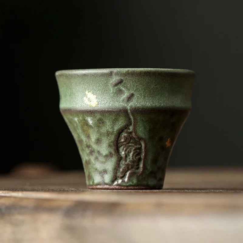 2/pcs Retro Japanese style Teacups Tea Set Cups Kung Fu Tea Cup Ceramics Teaware Cup for tea Small Teacup