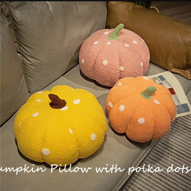 High Quality Promotion Ins Hot Sale Funny Pumpkin Pillow Creative Sofa Cushion Halloween Decoration Cute Christmas Children Gift