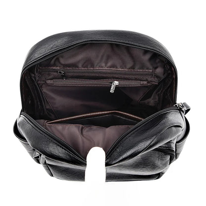 2023 Luxury Brand Women Backpack High Quality Leather Backpacks Travel Backpack Fashion School Bags for Girls mochila feminina