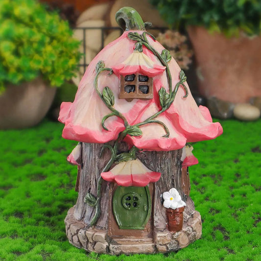 Fairy Tale World Gnome Dwarf Garden Landscaping House Resin Crafts Restaurant Garden Home Decoration Accessories