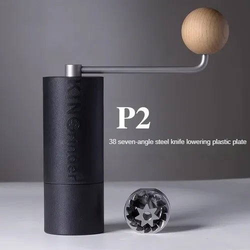 Kingrinder P1 P2 Manual Coffee Grinder Hand grinder precision manual Italian hand-brewed coffee beans portable household grinder
