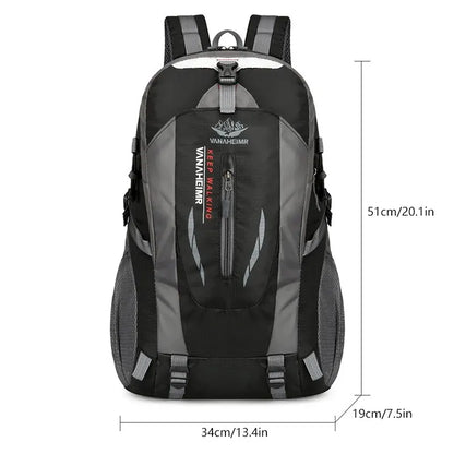 A Large-capacity Men And Women Universal Outdoor Travel Backpack Waterproof Hiking Lightweight Duffel Bag