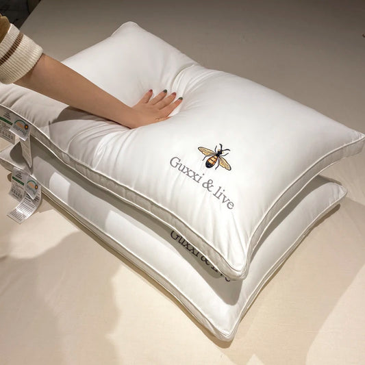 100% Cotton Soy Fiber PillowCore Cotton Washable Pillows Grade A Low Pillow Medium Pillow High Pillow Sleep Cervical Pillows