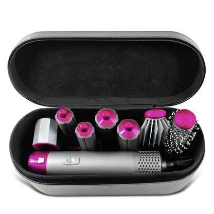 7 In 1 One Step Hair Dryer & Volumizer Rotating Hairdryer Hair Curler Comb Curling Brush Hair Dryers For Hair Styling Tool