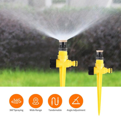 Garden Sprinkler 360° Rotation Irrigation Watering System Automatic Agriculture Lawn Farm Greenhouse Plant Watering Sprinkler