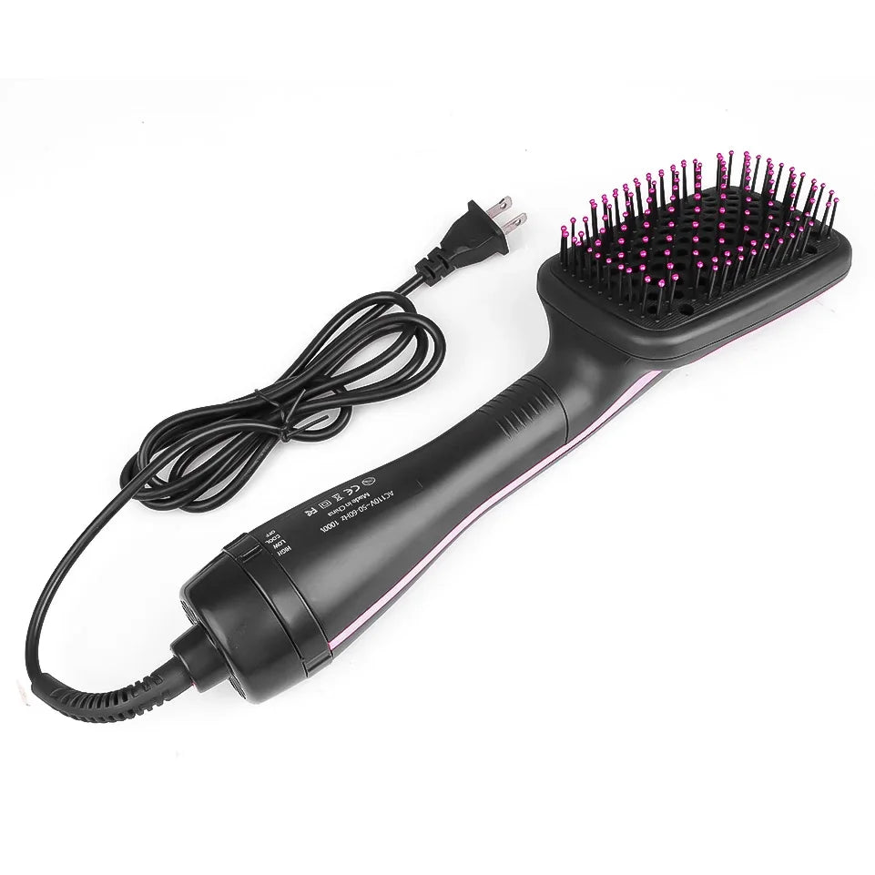 Hot Air Comb Hair Dryer Brush Blower Electric Blow Hair Straightener Professional Hairdryer Straightening Hairbrush Styling Tool