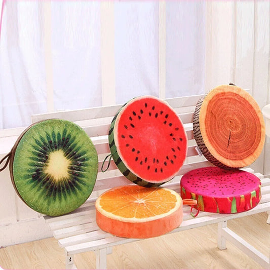 Comfortable Office Sofa Pillow Plush Toy Garden Dining Outdoor Fruit Seat Pads Round  Pillow Seat Pads Chair Cushions