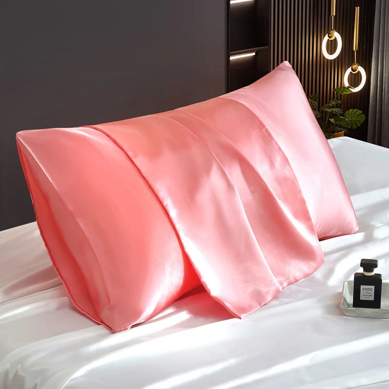 Satin Flatsheet Set High Quality Solid Color Bedsheet Set Single Double Queen King Size Fitted Sheet Set Luxury Bedding Sheet
