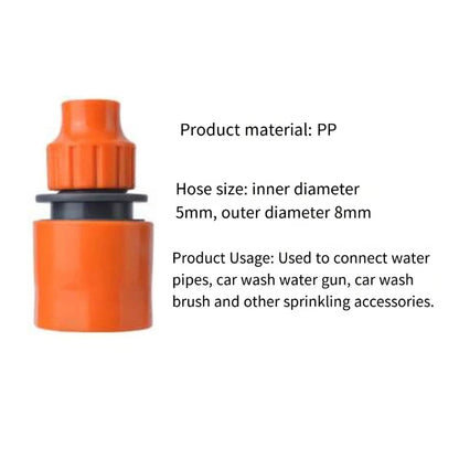 Quick Connector Garden Watering Car Washing Extension Pipe Threaded Tap Connectors Gardening Tools Faucet Joint Adapter