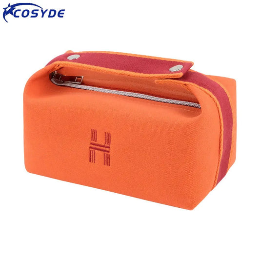 Waterproof Travel Cosmetic Bag Outdoor Dustproof Zipper Handbag Simple And Convenient Ladies Toiletries Storage Tool Accessories