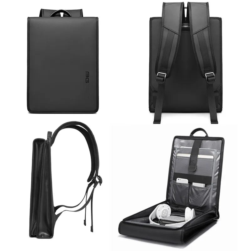 Bange New Business Backpack Pánské protittrénní počítačový taška Velká kapacita 14,1 palcová notebook Badpack Men Elegantní vodotěsnost