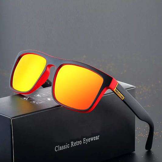 Férfiak nők polarizált napszemüvegek luxusmárka tervező szüreti napszemüveg férfi divatos vezetési napszemüveg szemüveg szemlencsék