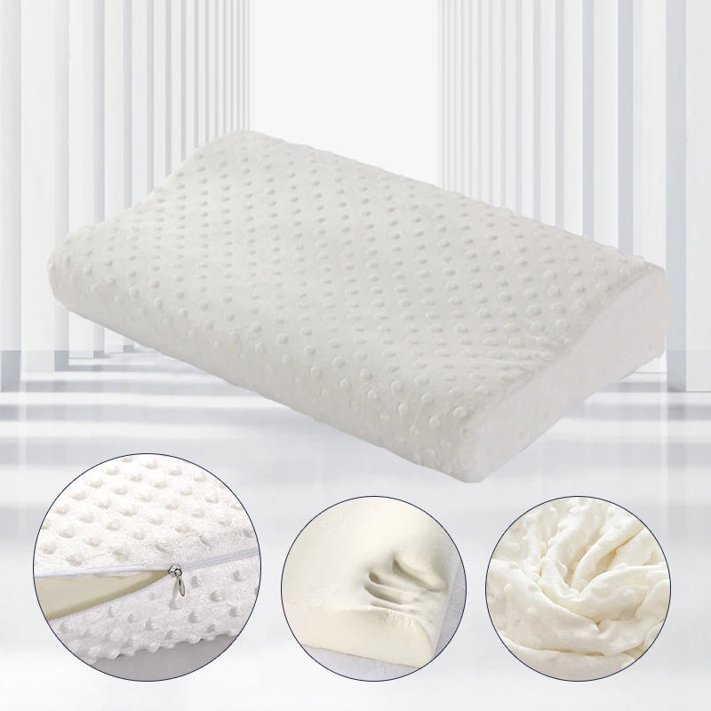 Fibra di cuscino di qualità Slow Shound Memory Foam comodo Sleep Sleeping Care Health Orthopedic Memory Foam Cuscino Almohad
