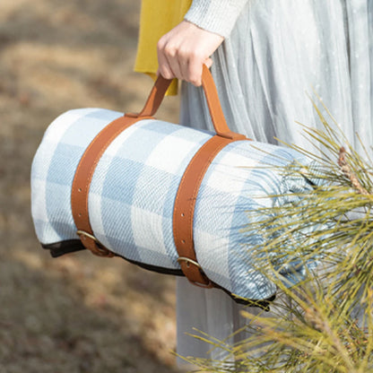 Picnic tæppe vandtæt fugtbeskyttet stor strandmåtte bærbar sammenfoldelig plaid picnic mat til udendørs trekking rejsecamping