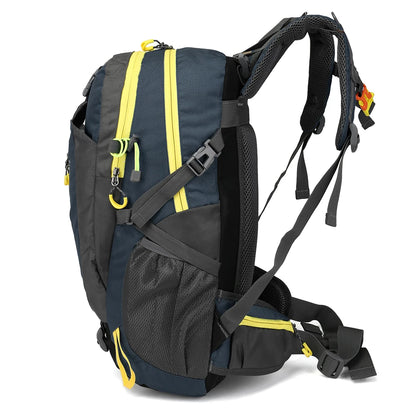 40L Vonkajšie kempingové taška na lezenie vrecka Batoh nepremokavá taktická taška na turistiku lezenie Treking Hunting Men Ženy Športové tašky