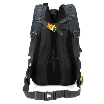 40L Outdoor Camping Bag Climbing Bag Backpack Vodotěsný taktický taška pro turistiku horolezectví