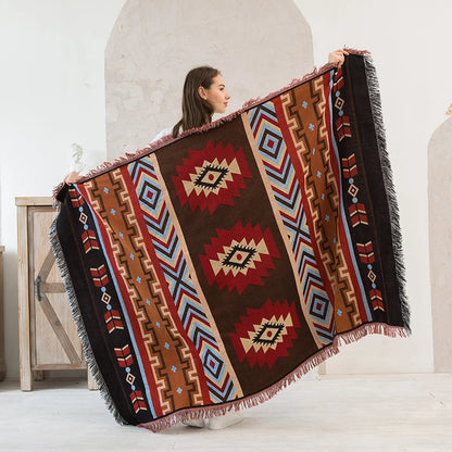 Kmenové přikrývky indické venkovní koberečky kempové piknikové přikrývky boho dekorativní postel přikrývky pludové pohovky rohože cestovní koberec