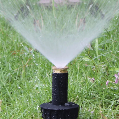 1/2 tommers popup -sprinkler 90/180/360 graders automatisk strekking ren kobberplen begravet hage vanningsvanntektsverktøy