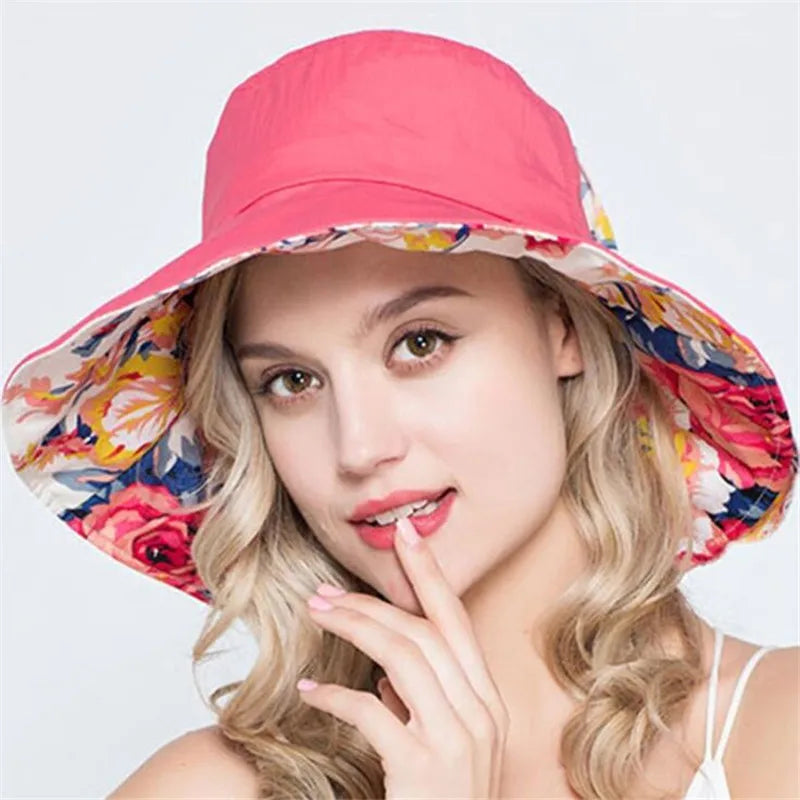 Xthree Pai de vară pentru femei doamnelor mari, bumbac bumbac plajă, pălărie de soare, feminin, Anglia stil