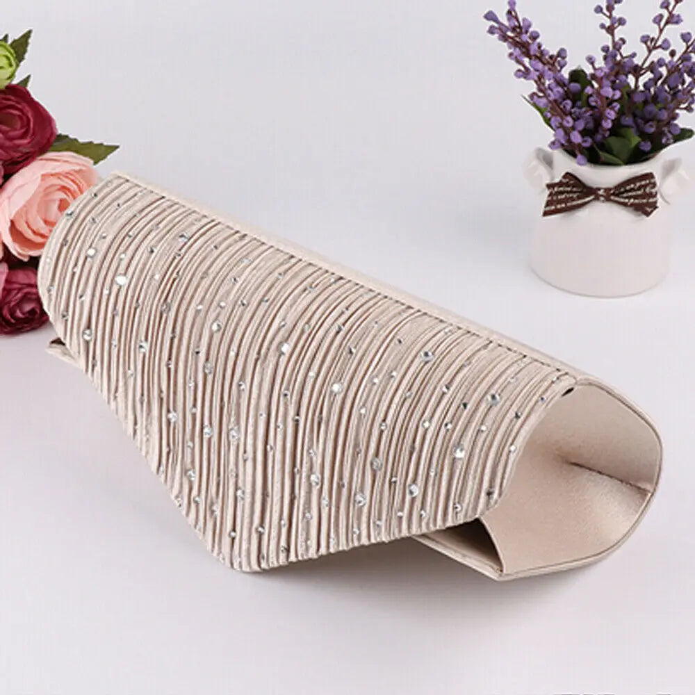 2019 nyeste varme kvinnediamante damer clutch konvolutt skulderkortholder telefonpose veske bryllup brudeprome håndvesker