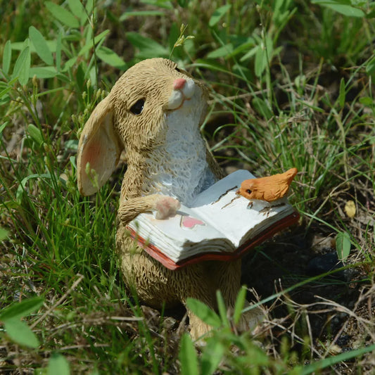 Colecția de zi cu zi decorațiuni de Paște pentru acasă Figurine de iepure drăguțe Miniatură Ornamente de masă de zână