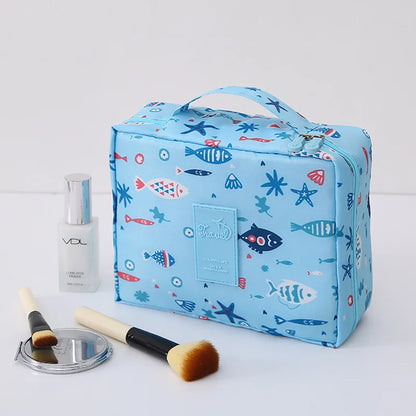 Fudeam Multifunkcionalna žena vanjska torba za odlaganje toaletne potrepštine Organiziraju kozmetičke vrećice prijenosne vodootporne ženske putovanja make up kućište