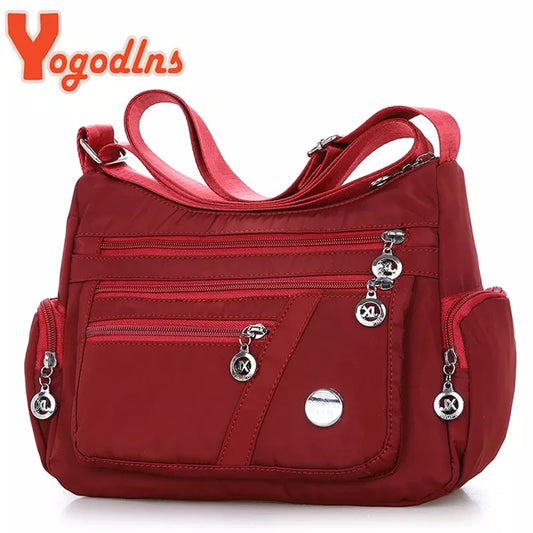 Yogodlns Fashion Dámsky móda Messenger Bag Vodotesný