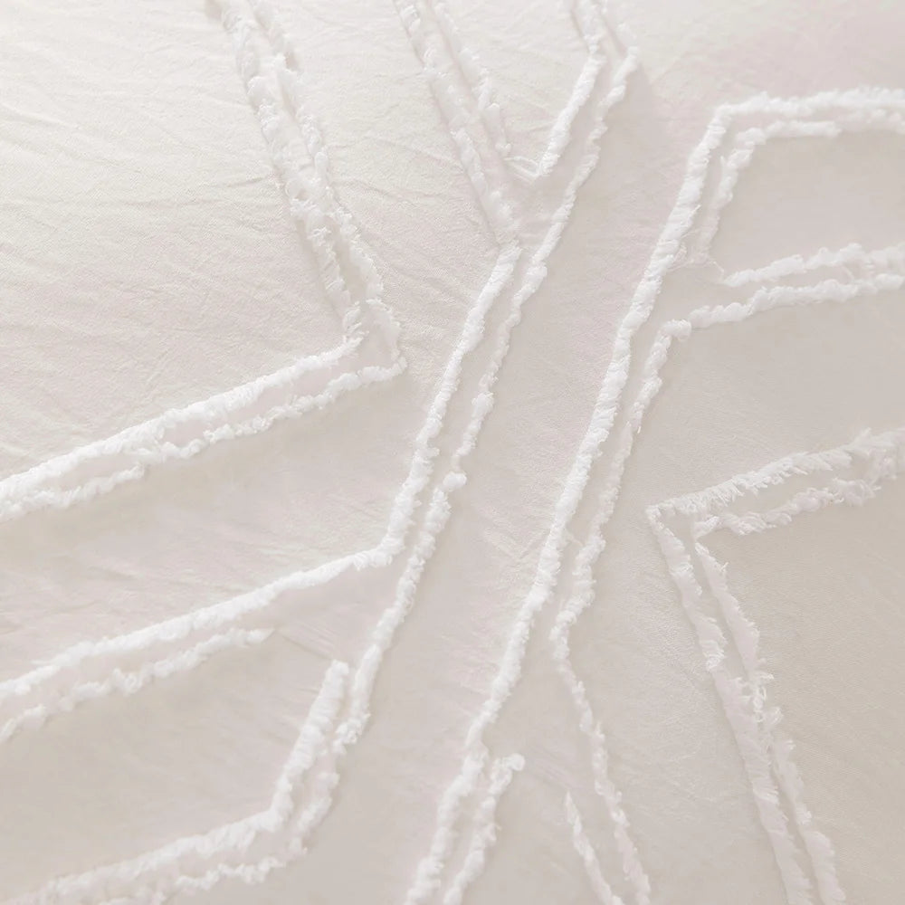 Wostar Summer White Pinch Puuntaspesu -kansi 220x240cm ylellinen kaksisuuntainen peittokansi vuodevaatteet queen king size comforter kansi