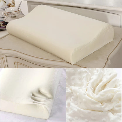 Quality Pillow Fiber Slow Rebound Memory Foam Comfortable Sleeping Pillows Health Care Orthopedic Memory Foam Pillow Almohad