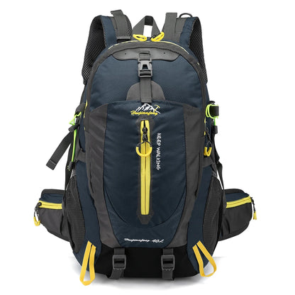 40l Outdoor Camping -Beutel Kletterbeutel Rucksack wasserdichte taktische Tasche zum Wandern Klettern Trekking Jagd Männer Frauen Sportsäcke