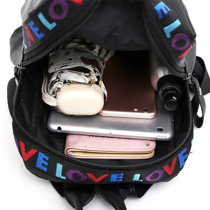 Mini Mini Mochila Oxford Saco de ombro para meninas adolescentes Multifunção Bolsa de telefone feminino de bagpack multifuncional