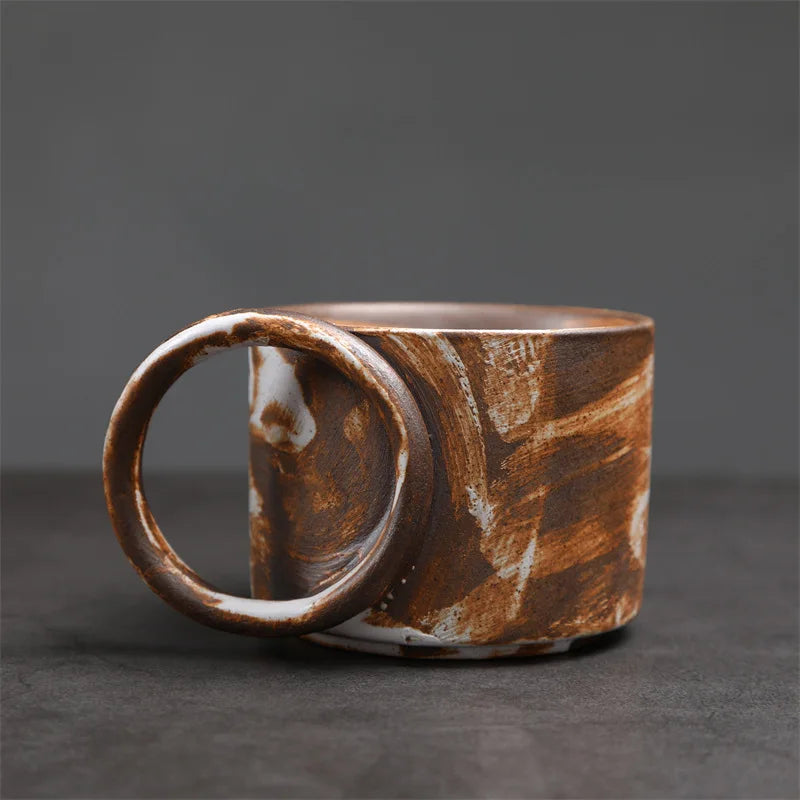 Creative Medieval Ceramic Mug Coffee Mug Ceramic Mug Nordic Afternoon Tea Simple Creativity