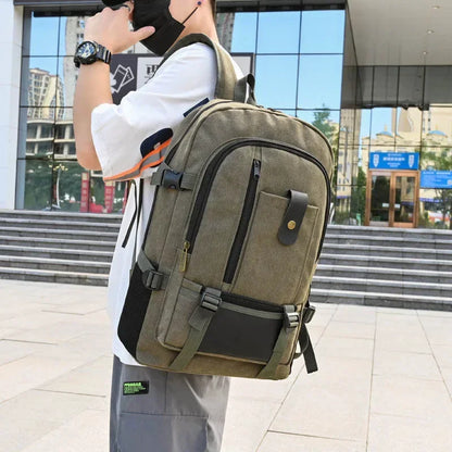 Bolsa de campamento de viajes al aire libre bolsas de compensación de montañismo mochila de gran capacidad para hombres mochilas de la escuela secundaria