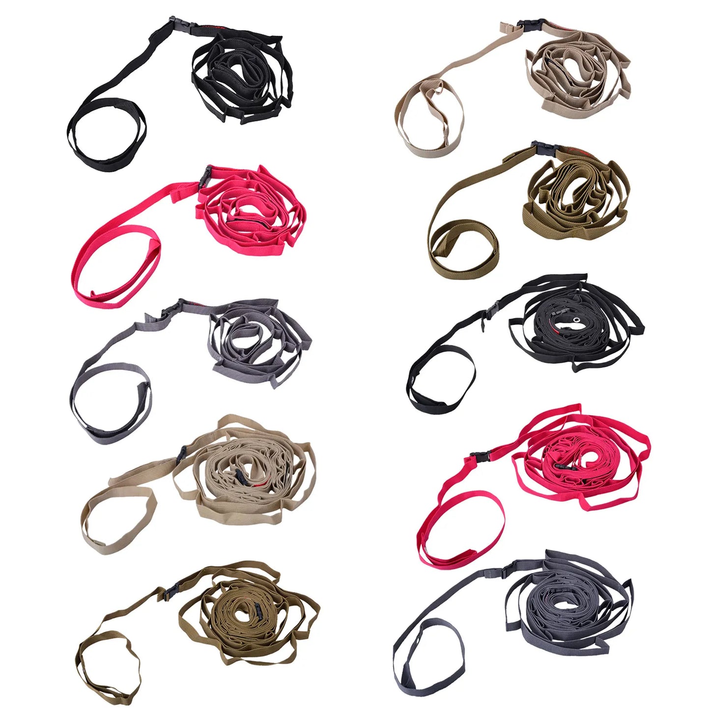 1.8/5m Outdoor Hanging Rope draagbare lanyard luifel hanger camping camping opbergband backpacken wandeltentoevoegang accessoires