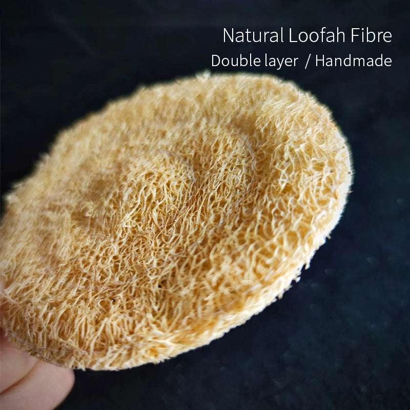 Cup Mat Natural Loofah Fibre Coaster Teapot Pad Absorb Water Teaware Home Creative Kung Fu TeaSet Tea Ceremony Accessories 3 PCS