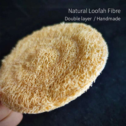 Cup Mat Natural Loofah Fibre Coaster Teapot Pad Absorb Water Teaware Home Creative Kung Fu TeaSet Tea Ceremony Accessories 3 PCS