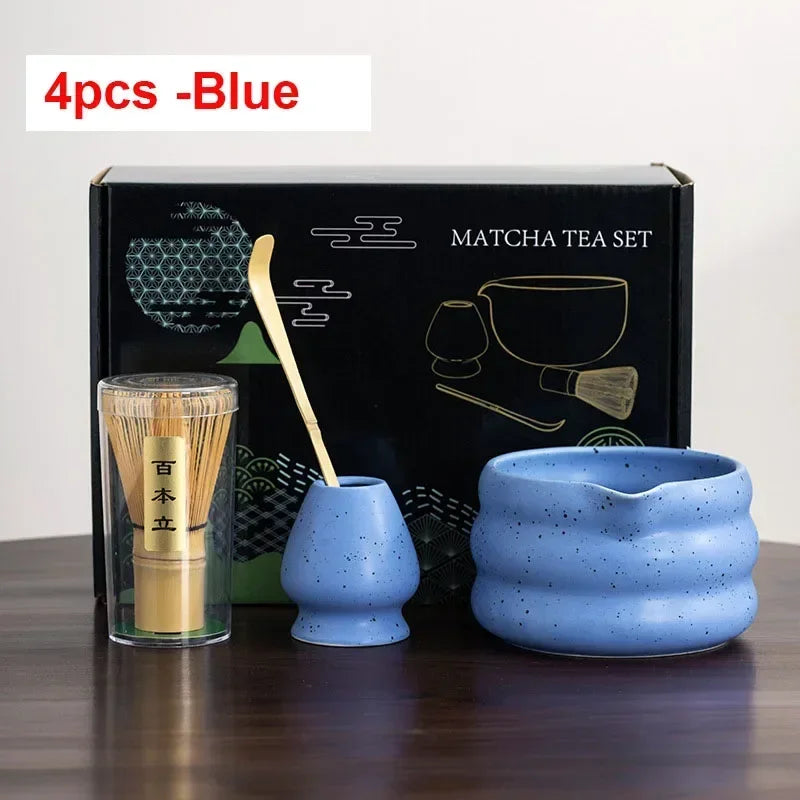 4/6PCS 7pcs Matcha White Tea Whisk Teaware Japanese Ceremony Bamboo Chasen Tea Tool Tea Brush Exquisite Matcha Kit for Teaset