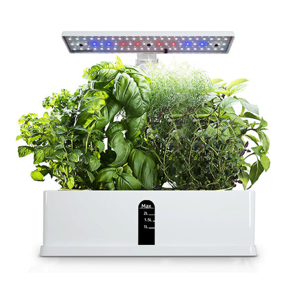 Vatnsdæla Smart Hydroponics Growing System Innoor Garden Kit 9 Pods Sjálfvirk tímasetning með hæð stillanlegri 15W LED Grow Lights