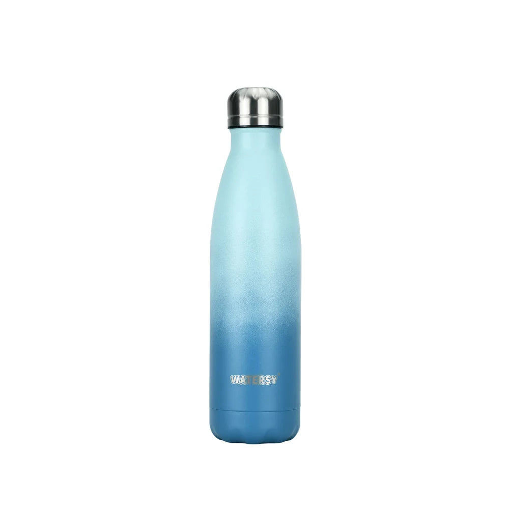 500ML Stainless Steel Thermos Mug Sports Water Bottle Cold and Hot Thermal Cups Vacuum Travel Tumbler Mug Thermal Bike Bottle