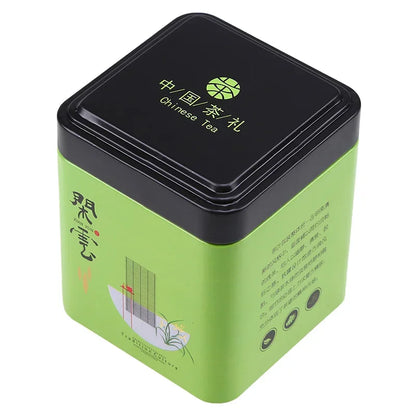 Mini Iron Tin Storage Box Tea Coffee Caddy Square Sealed Packaging Box Canister Vintage Tea Cans Kitchen Storage Container Jar
