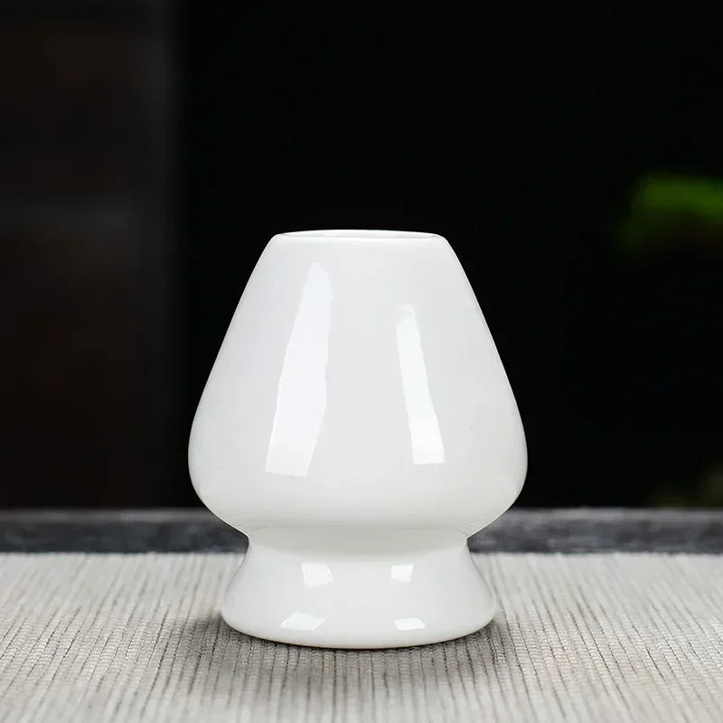 Japanese Ceramic Matcha Green Tea Chasen Holder Stand Bowl Bamboo Whisk Grinder Brushes Tea Tools Holder Tea Accessories Teaware