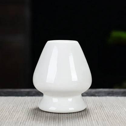 Japanese Ceramic Matcha Green Tea Chasen Holder Stand Bowl Bamboo Whisk Grinder Brushes Tea Tools Holder Tea Accessories Teaware