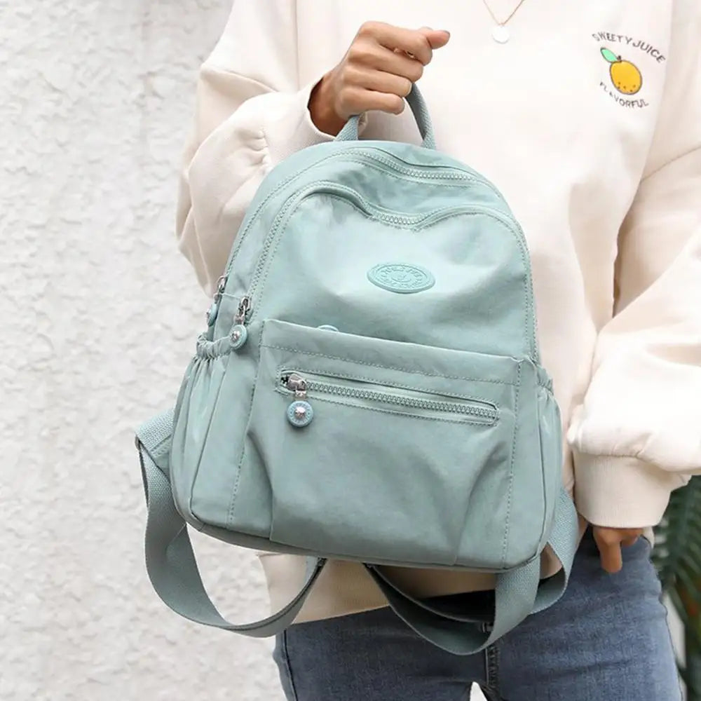 Pequeña mochila para mujeres viajes a gran capacidad Bolso de hombro de la escuela de mochila Mini mochila