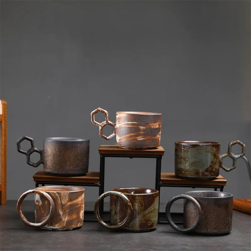 Creative Medieval Ceramic Mug Coffee Mug Ceramic Mug Nordic Afternoon Tea Simple Creativity